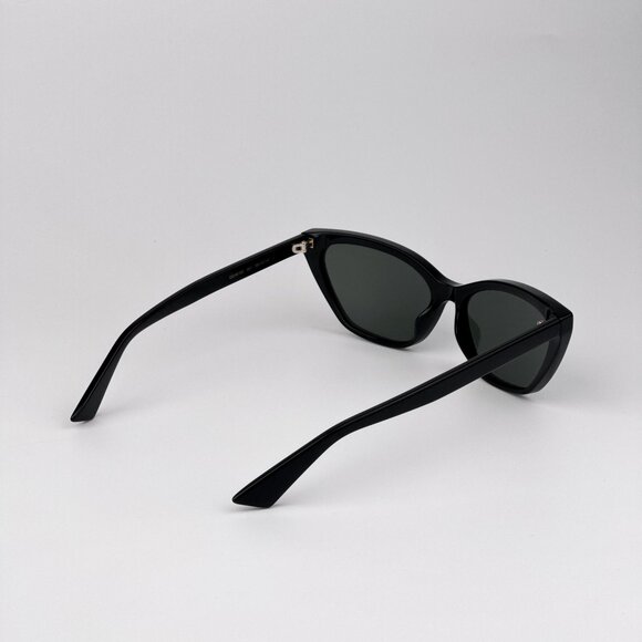 Gucci Women’s Sunglasses – Shiny Black Cat-Eye Frame Grey Lenses (GG1815S 001) main image 4